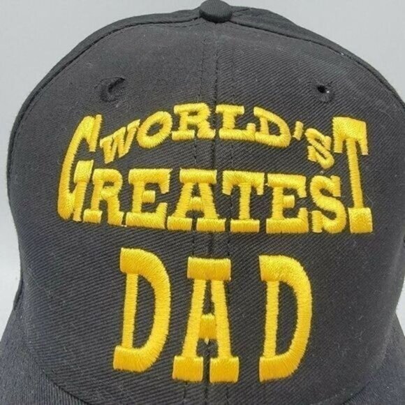 ARLIN World's Greatest Dad Cap Hat Adjustable Baseball Snapback Fathers Day - Picture 2 of 6